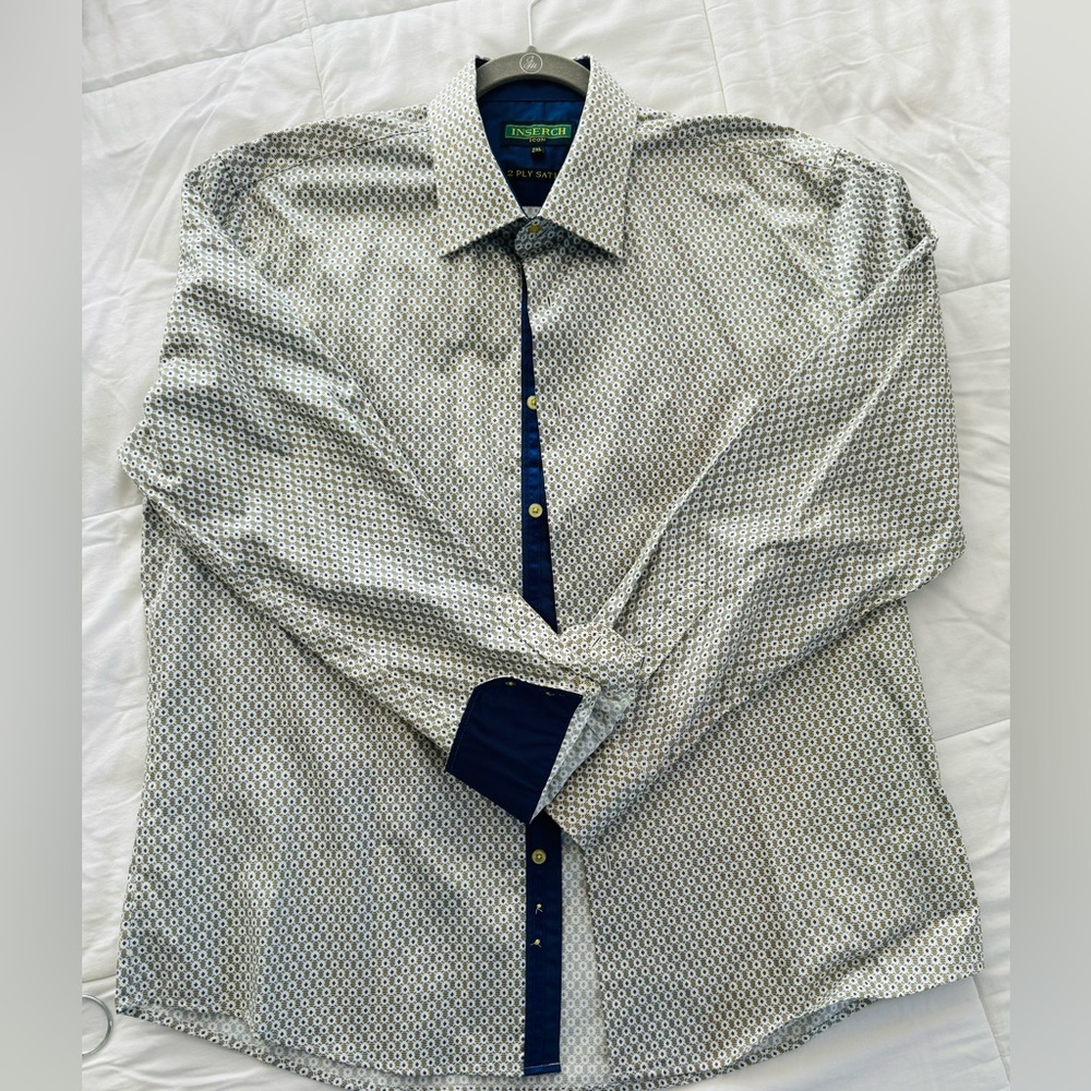 Napoli INSERCH men’s XXL / 2XL dress shirt.